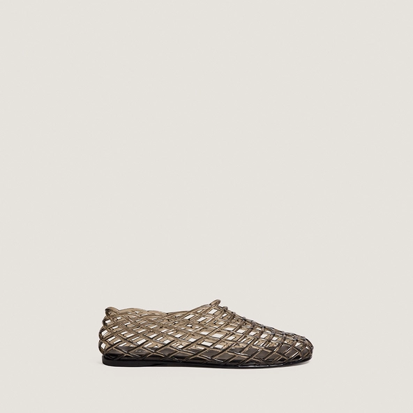 Ballerines montantes ajourées en jelly gris | URSULA | Jonak